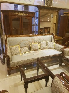 Traditional Chinioti Art Sofa