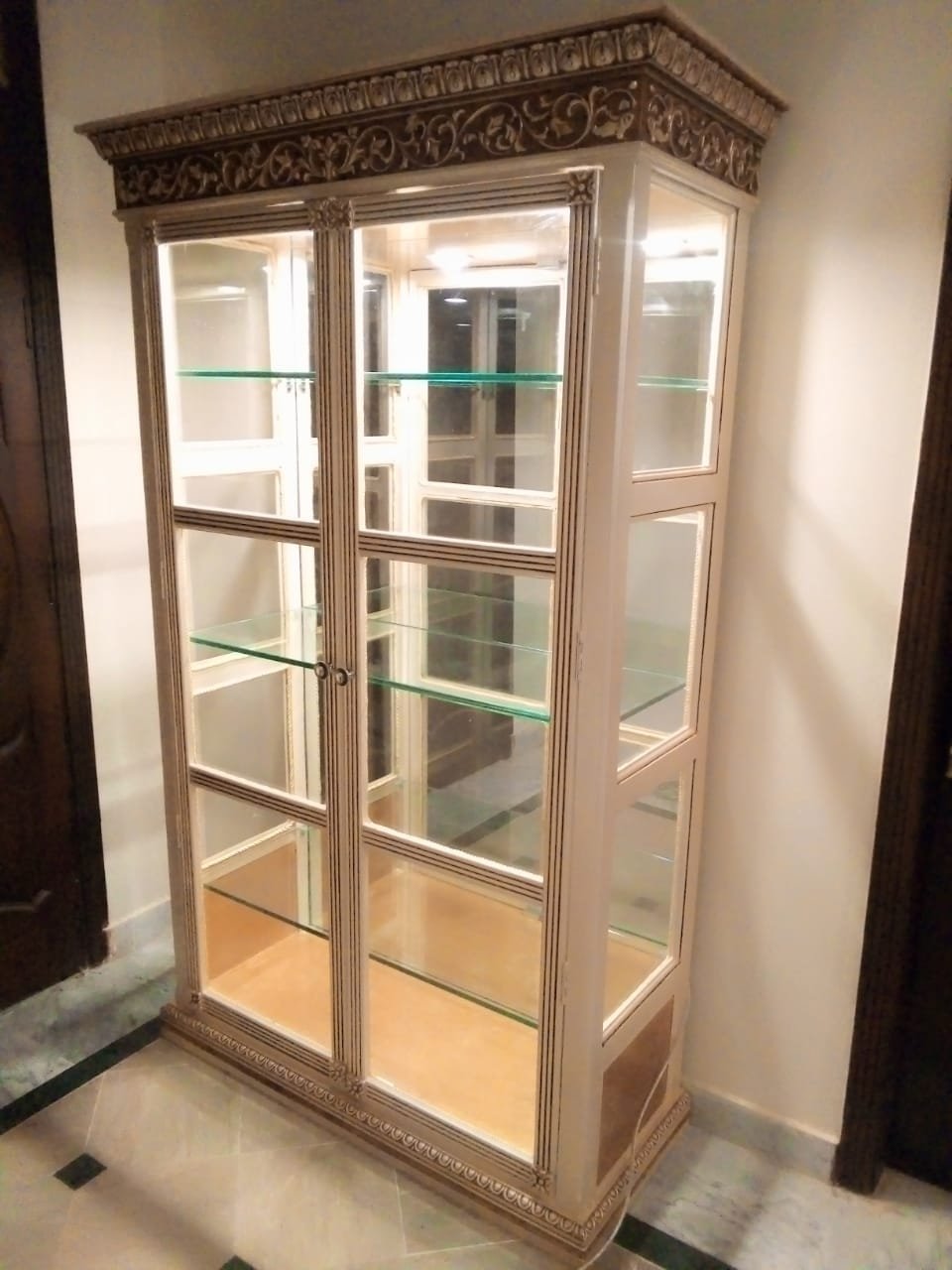 French Design 2 Door Cabinet