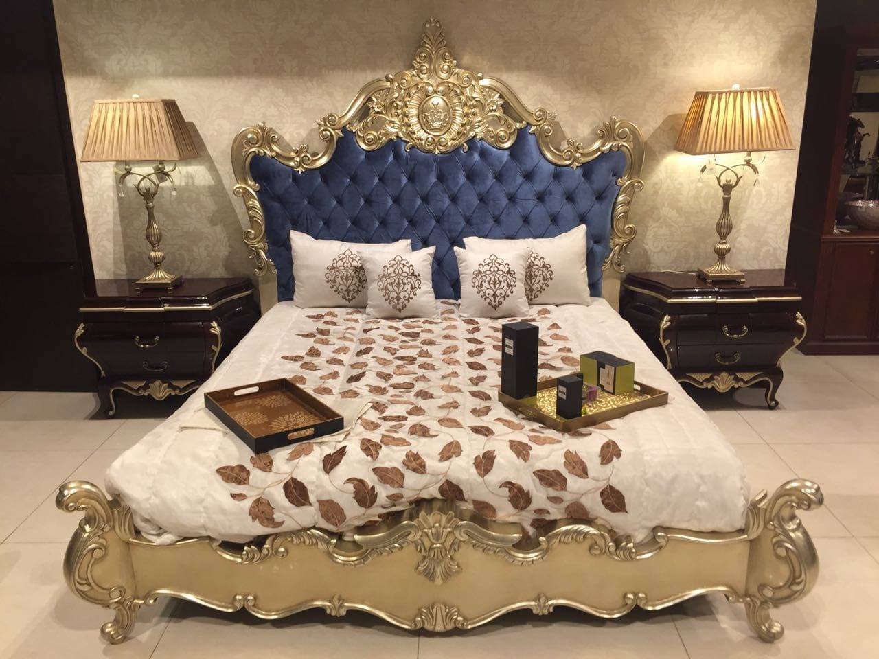 Cambodian Design Bed Set