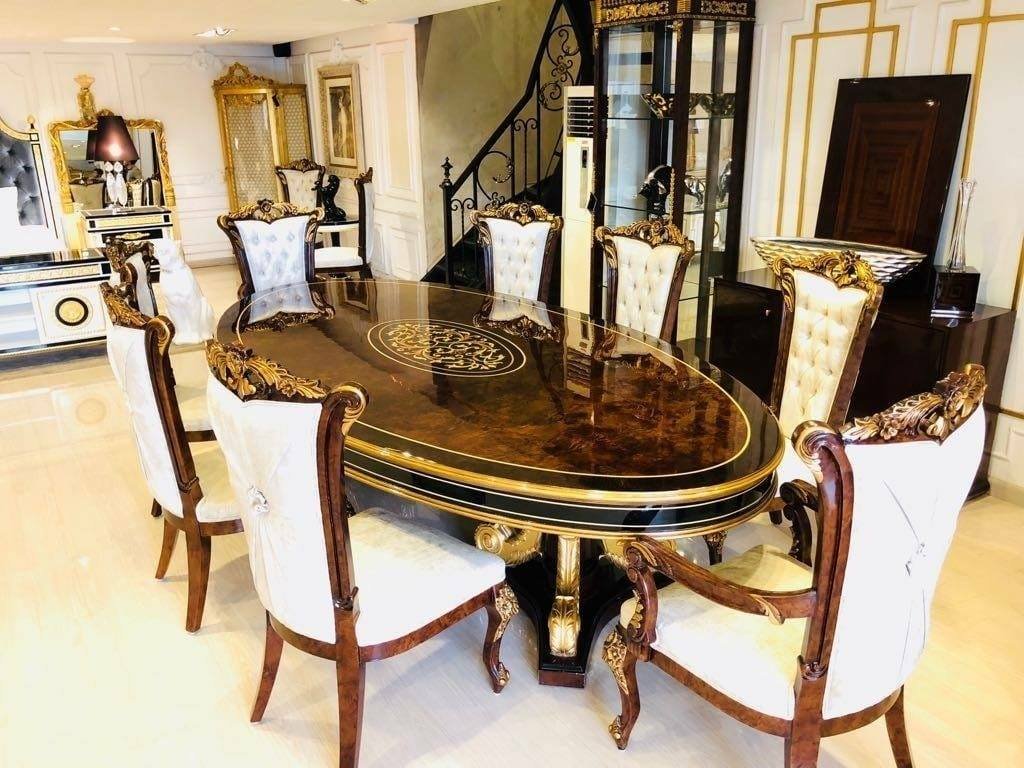 Classical victorian high gloss dining