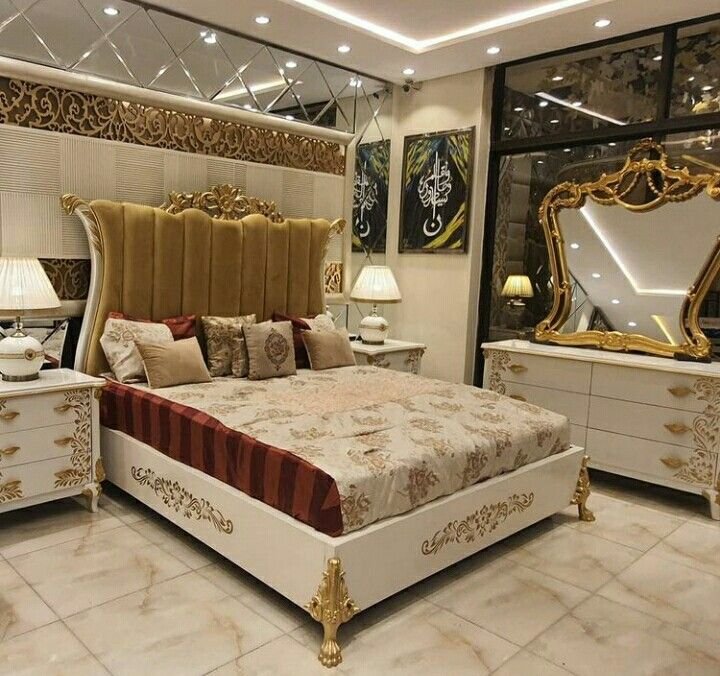Golden Grain Bedroom Set