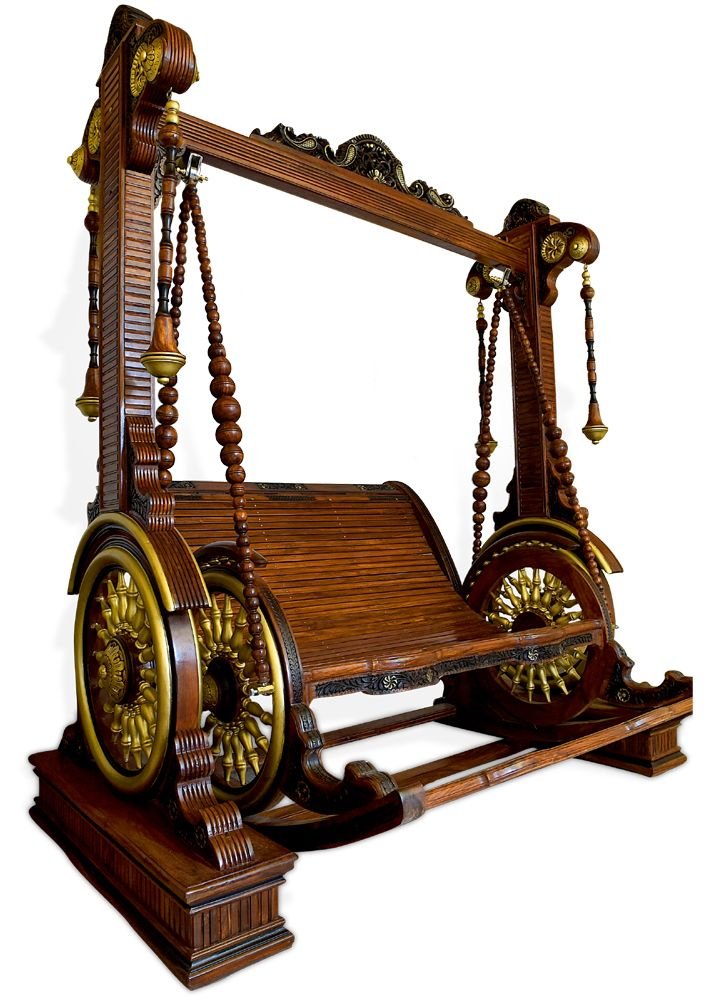 Tradition Luxe Wooden Jhoola